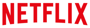 The Netflix logo in red capital letters on a transparent background.